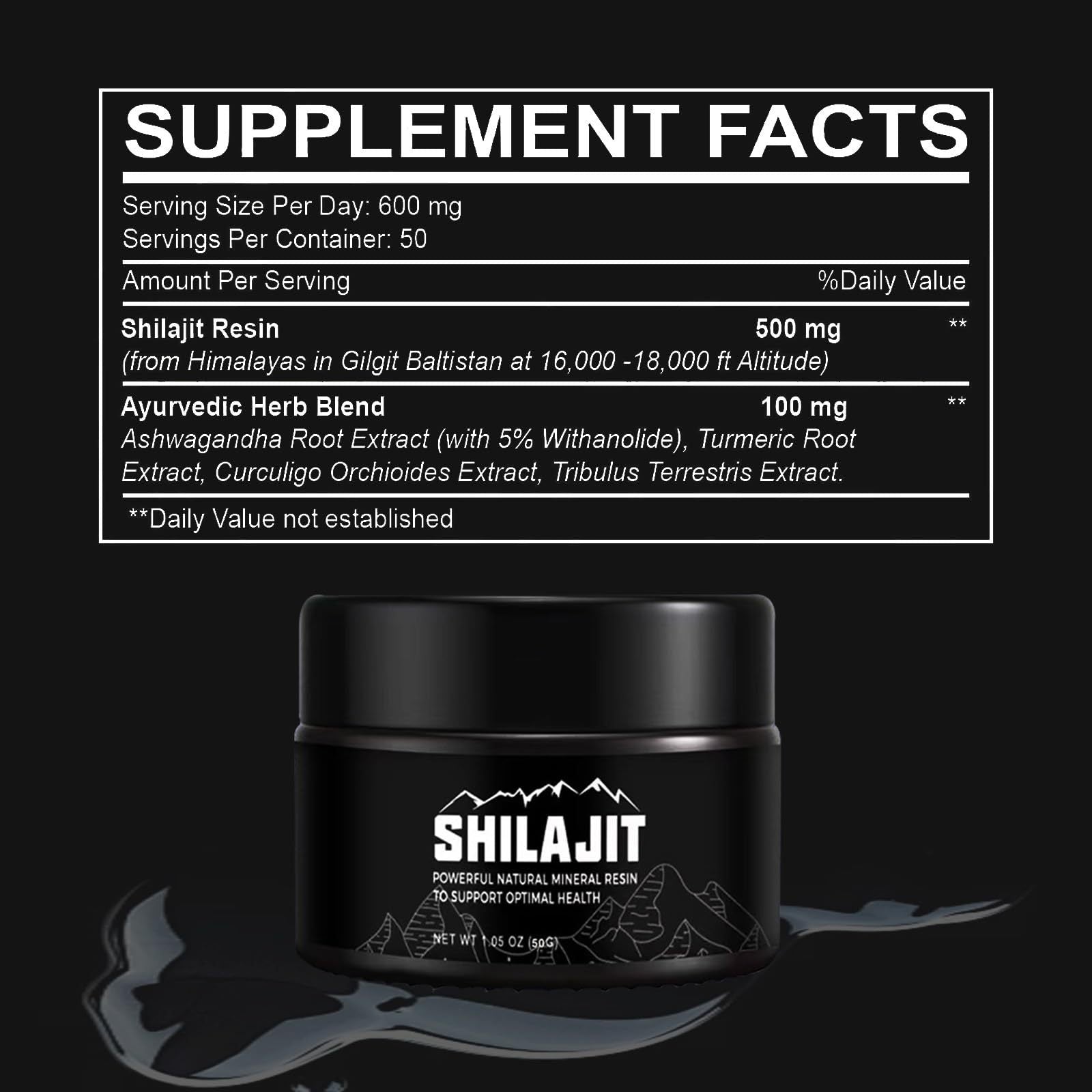 Shilajit Pure Himalayan