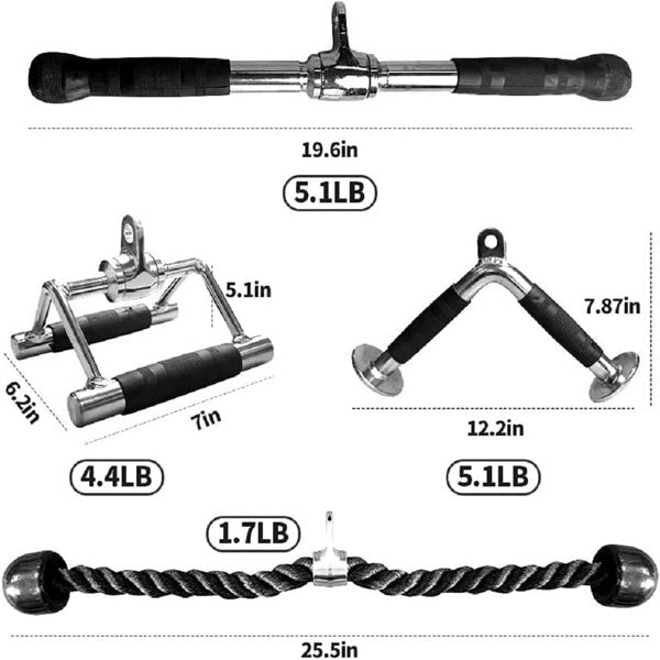 Multi-functional fitness handles