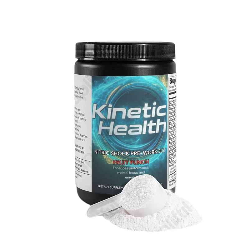 Nitric Shock Pre-Workout Powder (Fruit Punch)