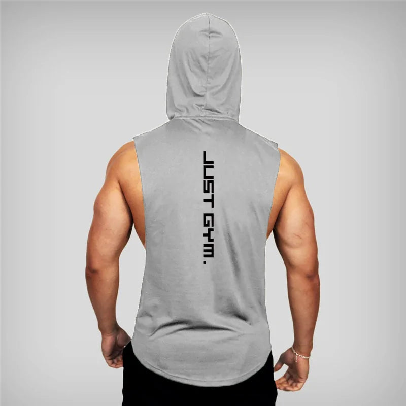 Just Gym hooded Tank Top
