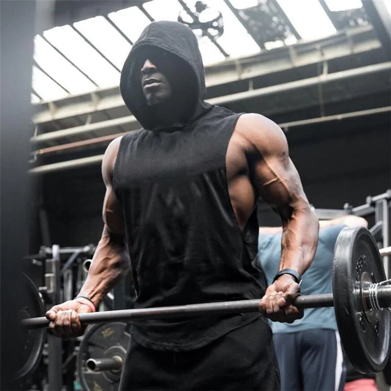 Just Gym hooded Tank Top