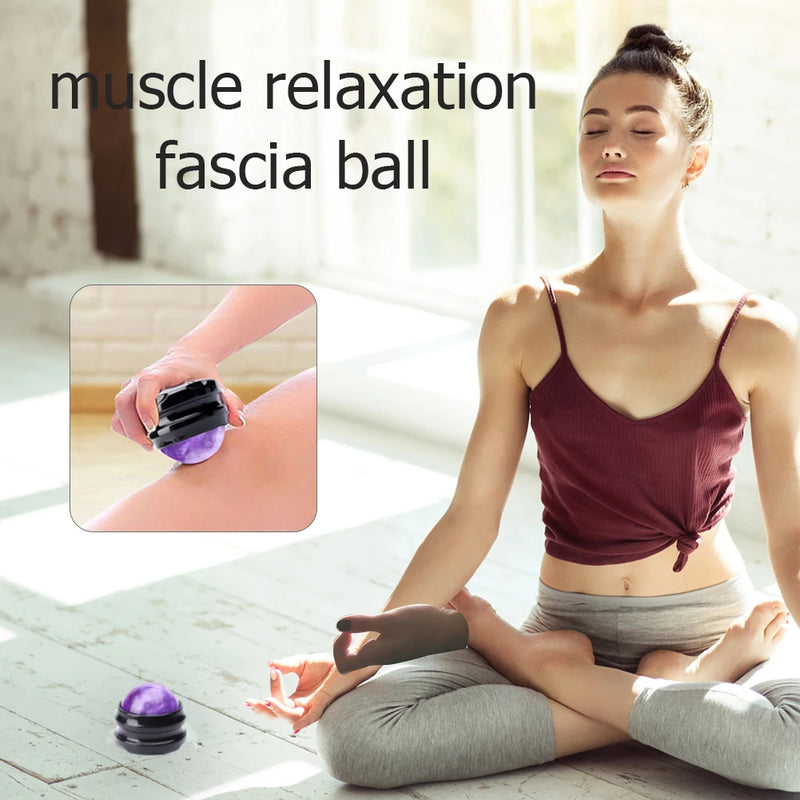 Massage Roller Ball Manual Massage Ball Therapy and Relax Full Body Tool for Sore Muscles for Shoulders Arms Neck Back Feet Body