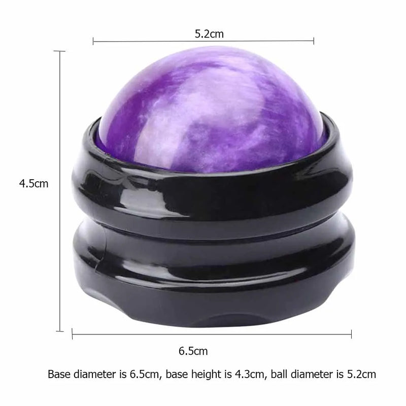 Massage Roller Ball Manual Massage Ball Therapy and Relax Full Body Tool for Sore Muscles for Shoulders Arms Neck Back Feet Body