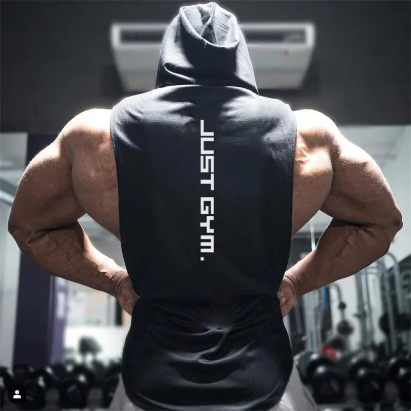 Just Gym hooded Tank Top