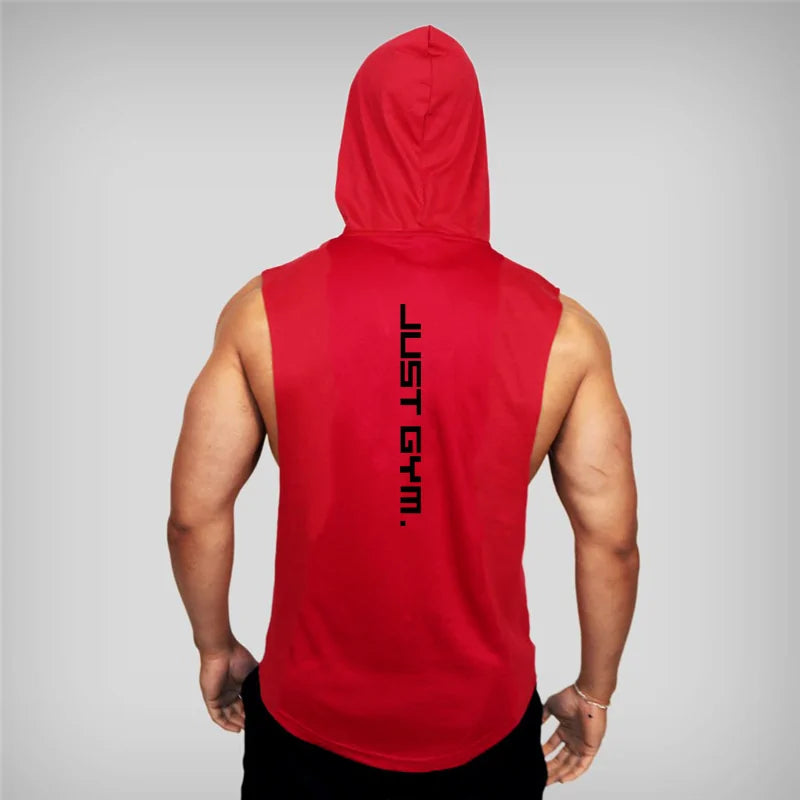 Just Gym hooded Tank Top